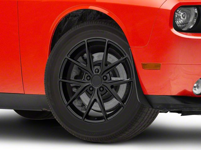 Niche Misano Matte Black Wheel; 18x8 (06-10 RWD Charger)