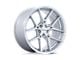 Niche Prodigy 5 Silver with Machined Face Wheel; Rear Only; 20x11 (06-10 Charger)