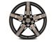 Niche Teramo Matte Black with Double Dark Tint Wheel; 20x10.5 (06-10 RWD Charger)