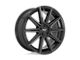 Niche Tifosi Gloss Black Milled Wheel; Rear Only; 20x10.5 (06-10 RWD Charger)