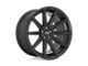 Niche Tifosi Matte Black Wheel; Rear Only; 20x10.5 (06-10 RWD Charger)