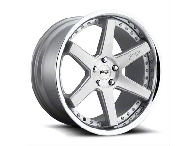 Niche Altair Gloss Silver Wheel; 20x10.5 (10-15 Camaro)