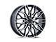 Niche Calabria 5 Gloss Black Machined Wheel; 20x9 (10-15 Camaro, Excluding ZL1)