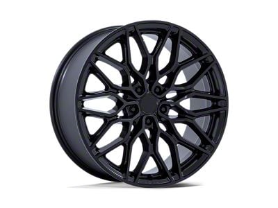 Niche Calabria 5 Matte Black Wheel; 20x9; 27mm Offset (10-15 Camaro, Excluding ZL1)