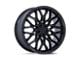 Niche Calabria 5 Matte Black Wheel; 20x9; 27mm Offset (10-15 Camaro, Excluding ZL1)