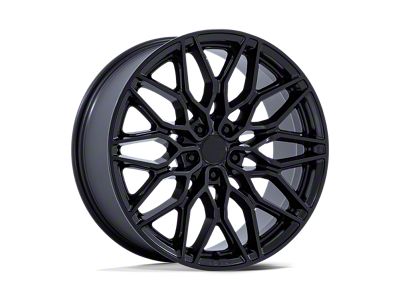 Niche Calabria 5 Matte Black Wheel; 22x10.5; 38mm Offset (10-15 Camaro, Excluding ZL1)