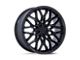 Niche Calabria 5 Matte Black Wheel; 22x10.5; 38mm Offset (10-15 Camaro, Excluding ZL1)