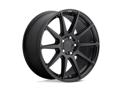 Niche Essen Matte Black Wheel; 21x10.5; 35mm Offset (10-15 Camaro, Excluding ZL1)