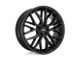 Niche Gamma Gloss Black Wheel; 19x8.5; 35mm Offset (10-15 Camaro, Excluding ZL1)