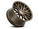 Niche Gamma Matte Bronze Wheel; Rear Only; 20x10.5 (10-15 Camaro, Excluding ZL1)