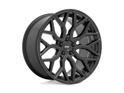 Niche Mazzanti Matte Black Wheel; 19x9.5; 35mm Offset (10-15 Camaro, Excluding ZL1)