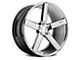 Niche Milan Chrome Wheel; 20x8.5 (10-15 Camaro, Excluding ZL1)