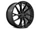Niche Novara Matte Black Wheel; Rear Only; 20x10.5 (10-15 Camaro)
