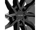Niche Novara Matte Black Wheel; Rear Only; 20x10.5 (10-15 Camaro)