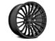Niche Premio Matte Black Wheel; Rear Only; 20x10.5 (10-15 Camaro, Excluding ZL1)
