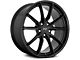 Niche Rainier Matte Black Wheel; Rear Only; 20x10.5 (10-15 Camaro, Excluding ZL1)
