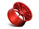 Niche Sector Candy Red Wheel; 20x9 (10-15 Camaro)