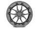 Niche Targa Matte Gunmetal Wheel; 20x8.5 (10-15 Camaro, Excluding ZL1)