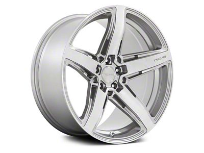 Niche Teramo Anthracite Brushed Face Tint Clear Wheel; Rear Only; 20x10.5 (10-15 Camaro, Excluding ZL1)