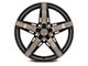 Niche Teramo Matte Black with Double Dark Tint Face Wheel; 18x8 (10-15 Camaro LS, LT)