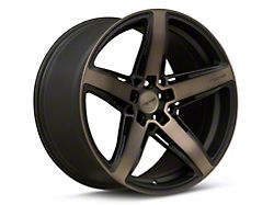 Niche Teramo Matte Black with Double Dark Tint Wheel; 20x11; 43mm Offset (10-15 Camaro)