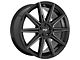 Niche Tifosi Gloss Black Milled Wheel; Rear Only; 20x10.5 (10-15 Camaro, Excluding ZL1)