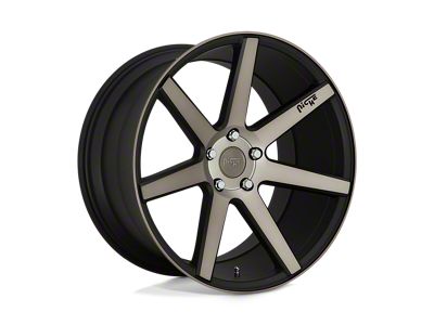 Niche Verona Matte Black Machined Wheel; 19x8.5; 35mm Offset (10-15 Camaro, Excluding ZL1)