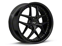 Niche Vice Gloss Black with Matte Black Lip Wheel; 20x9; 35mm Offset (10-15 Camaro)