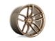 Niche Vosso Glossy Bronze Brushed Wheel; 19x9.5 (10-15 Camaro, Excluding ZL1)