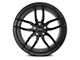 Niche Vosso Matte Black Wheel; 18x9.5; 35mm Offset (10-15 Camaro LS, LT)