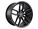Niche Vosso Matte Black Wheel; Rear Only; 20x10 (10-15 Camaro)