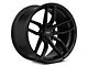 Niche Vosso Matte Black Wheel; Rear Only; 20x11; 25mm Offset (10-15 Camaro)