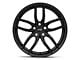 Niche Vosso Matte Black Wheel; Rear Only; 20x11; 35mm Offset (10-15 Camaro)