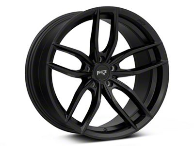 Niche Vosso Matte Black Wheel; Rear Only; 20x11 (10-15 Camaro)