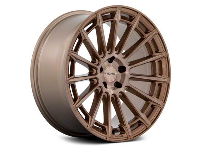 Niche Amalfi Platinum Bronze Wheel; 20x9 (10-14 Mustang)