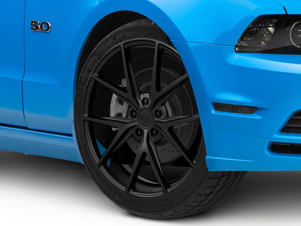 Niche Mustang Misano Matte Black Wheel; 20x9; 35mm Offset M117209065+35 ...