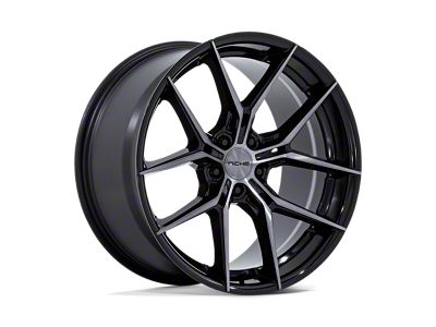 Niche Prodigy 5 Gloss Black with Dark Tinted Clear Wheel; 18x8.5 (10-14 Mustang GT w/o Performance Pack, V6)