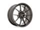 Niche Kanan Brushed Candy Smoke Wheel; Rear Only; 20x11 (2024 Mustang)