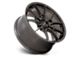 Niche Kanan Brushed Candy Smoke Wheel; Rear Only; 20x11 (2024 Mustang)