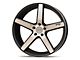 Niche Milan Matte Black Machined Wheel; 20x8.5 (2024 Mustang)