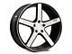 Niche Milan Gloss Black Brushed Wheel; 19x8.5 (94-98 Mustang)