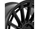 Niche Amalfi Matte Black Wheel; 20x9 (16-24 Camaro)