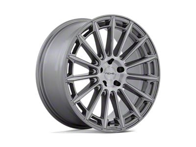 Niche Amalfi Platinum Wheel; 20x10.5 (16-24 Camaro, Excluding SS w/ 6-Piston Front Calipers & ZL1)