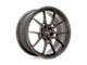 Niche Kanan Brushed Candy Smoke Wheel; Rear Only; 20x11 (16-24 Camaro, Excluding ZL1)