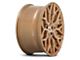 Niche Mazzanti Bronze Brushed Wheel; Rear Only; 20x10.5 (16-24 Camaro, Excluding ZL1)