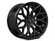 Niche Mazzanti Matte Black Wheel; Rear Only; 20x10.5 (16-24 Camaro)