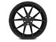 Niche Misano Matte Black Wheel; 18x8 (16-24 Camaro, Excluding ZL1)