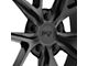 Niche Misano Matte Black Wheel; 18x8 (16-24 Camaro, Excluding ZL1)