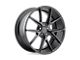 Niche Misano Matte Black Wheel; 19x8.5; 35mm Offset (16-24 Camaro, Excluding SS w/ 6-Piston Front Calipers & ZL1)