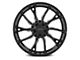 Niche Novara Matte Black Wheel; Rear Only; 20x10.5 (16-24 Camaro)